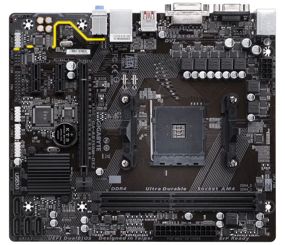 GIGABYTE GA-AB350M-DS2 Bulk