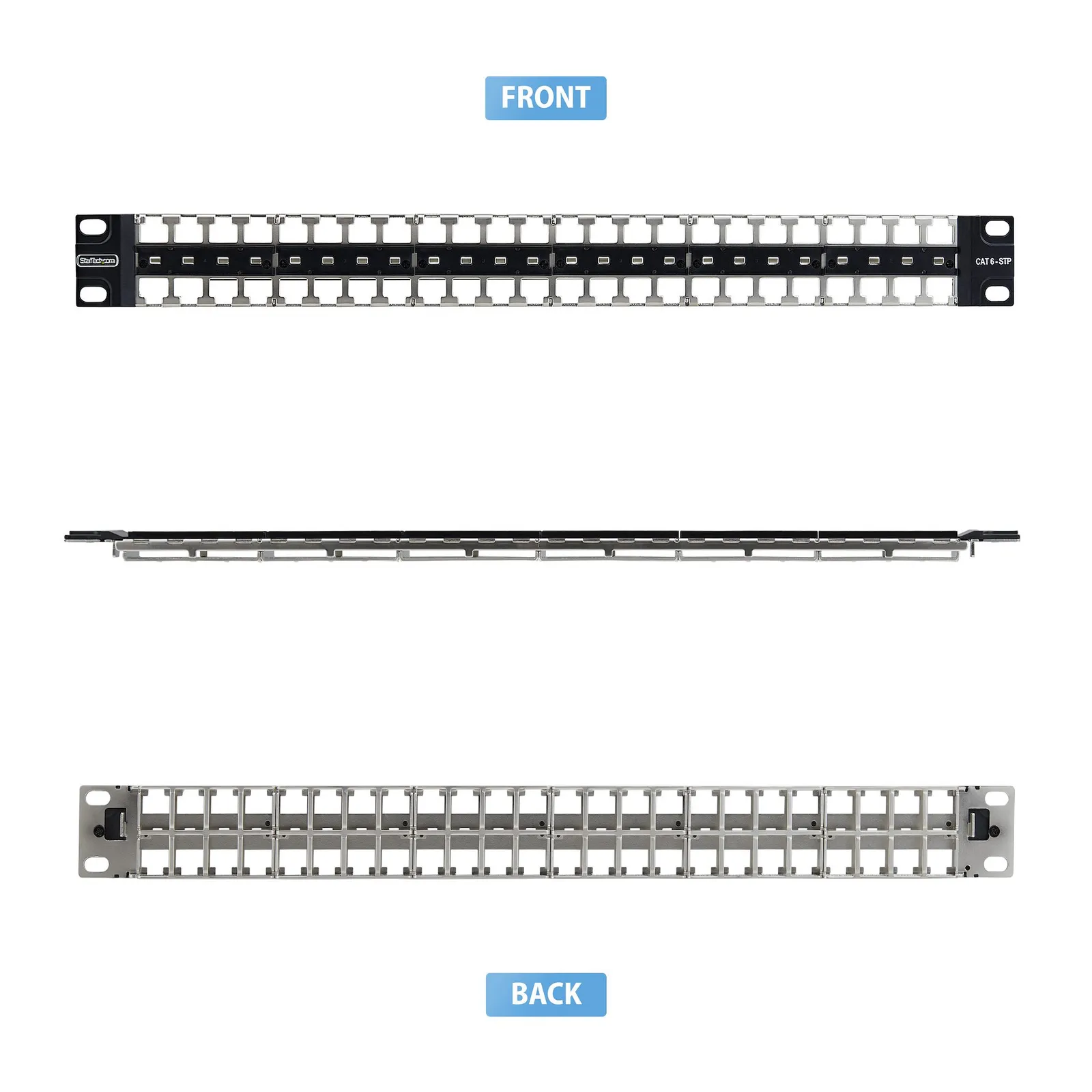 StarTech.com C6PANELSTP481U patch panel – slika 2