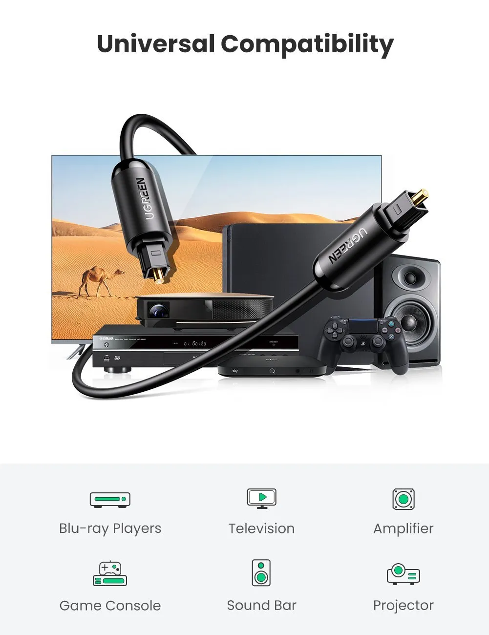 Ugreen 70892 audio cable – slika 2
