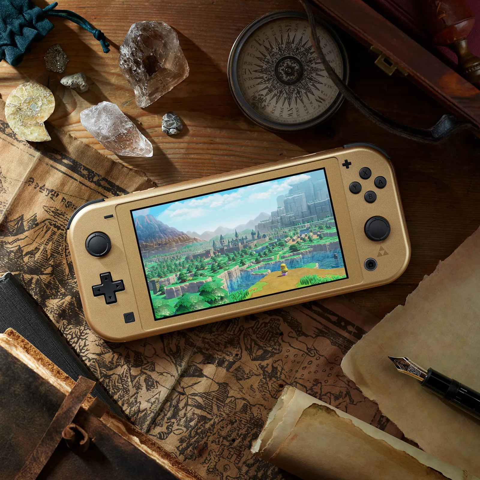 Nintendo Switch Lite Hyrule Edition portable game console – slika 5