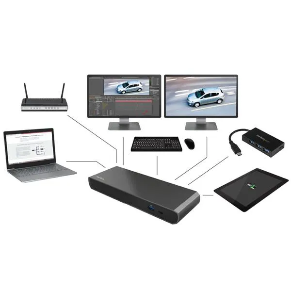 StarTech.com TB3DKDPMAWUE laptop dock/port replicator – slika 5