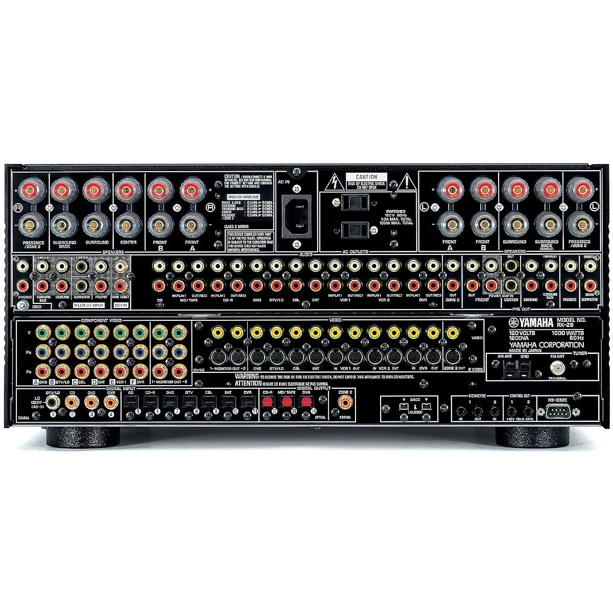 Yamaha RX-Z9 AV receiver – slika 2