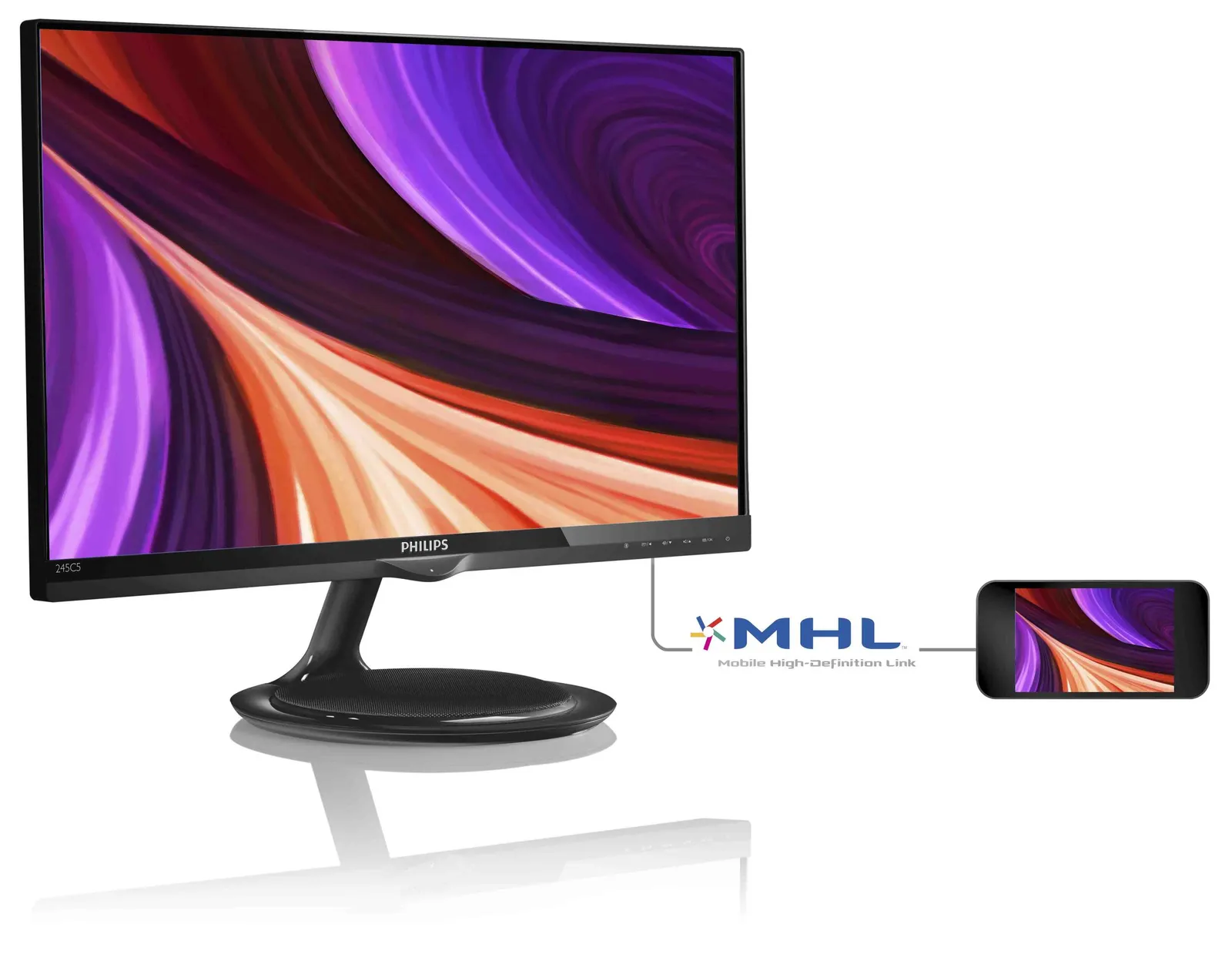 Philips Brilliance 245C5QHAB/96 computer monitor