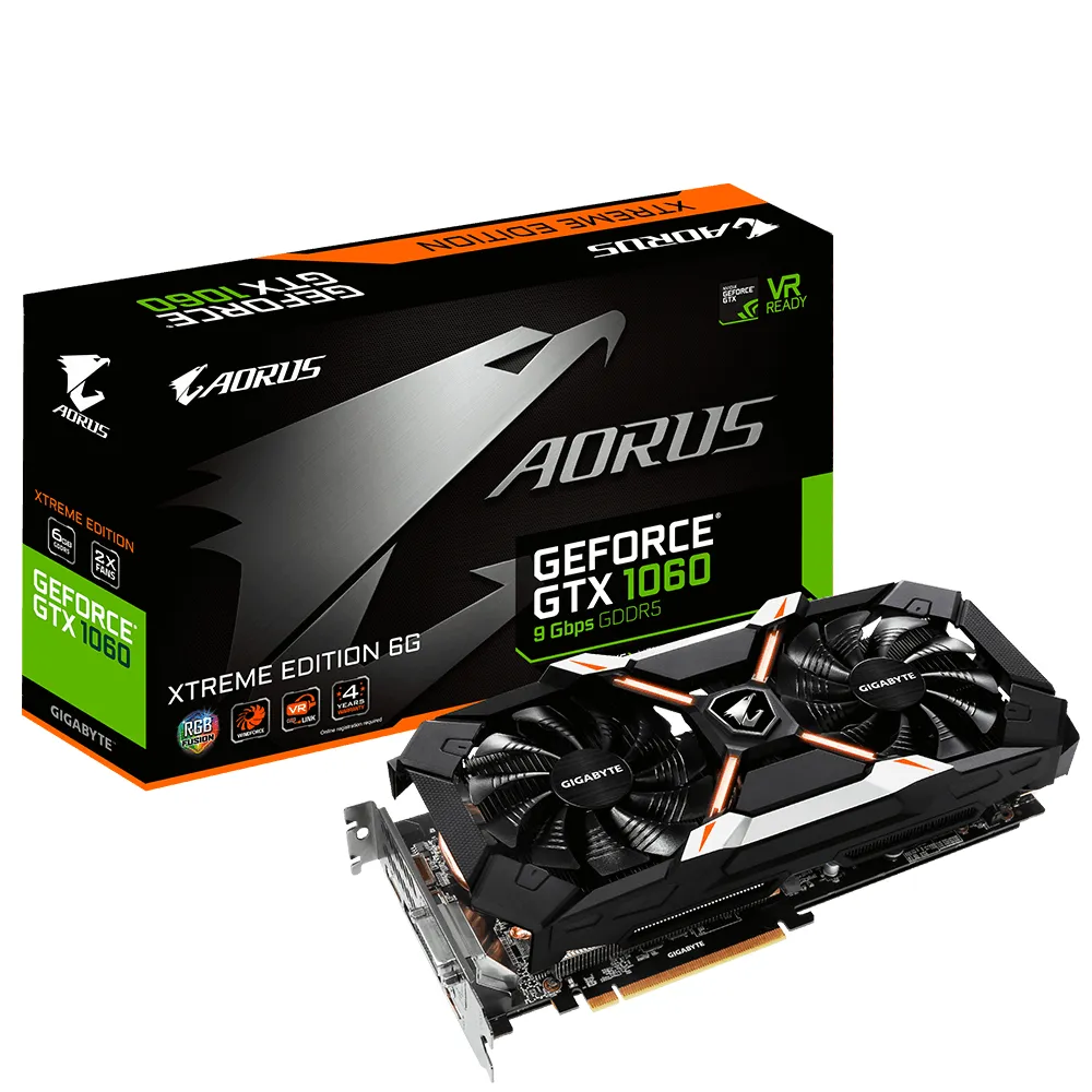 GIGABYTE AORUS XTREME AORUS GeForce GTX 1060 Xtreme Edition 6G 9Gbps – slika 4