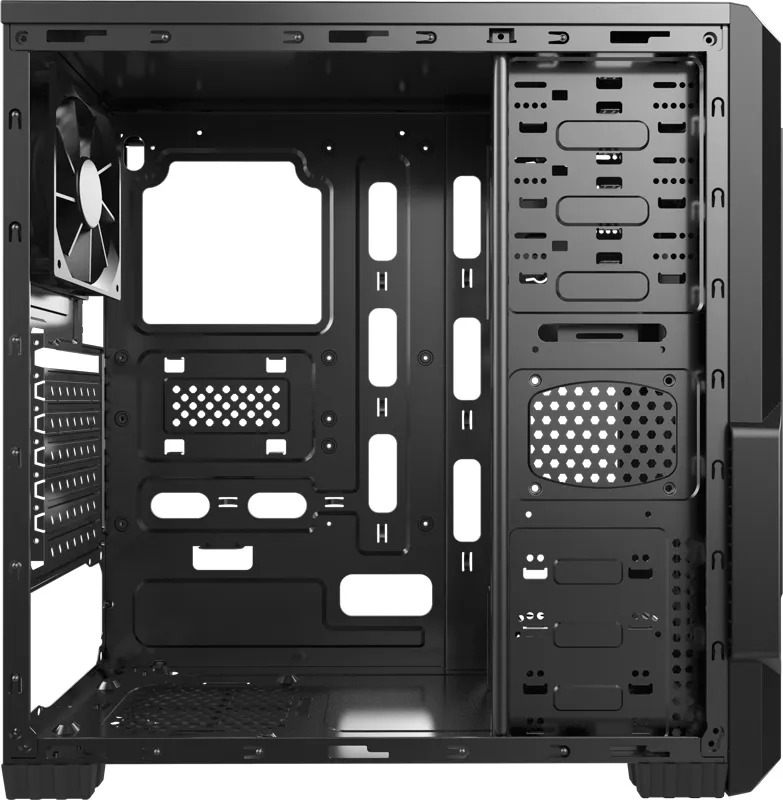 Aerocool VS-1 Midi Tower Case - Black – slika 6