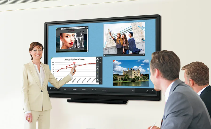 Sharp PN-70TW3 interactive whiteboard