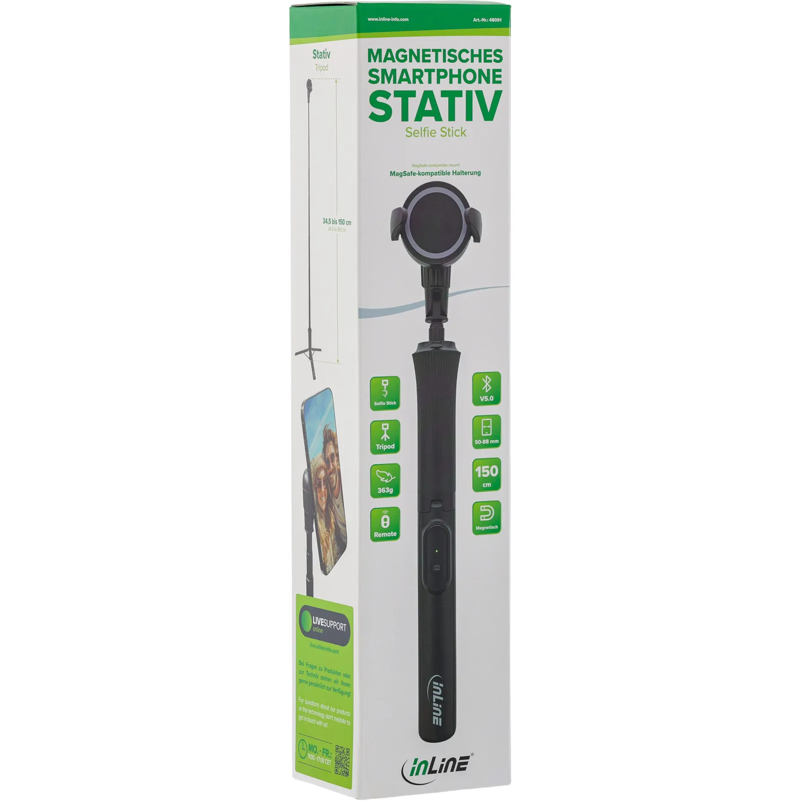 InLine 48091 tripod – slika 10