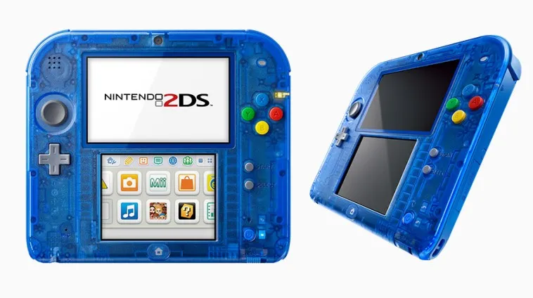 Nintendo 2DS + Pokémon Blue Version portable game console – slika 2