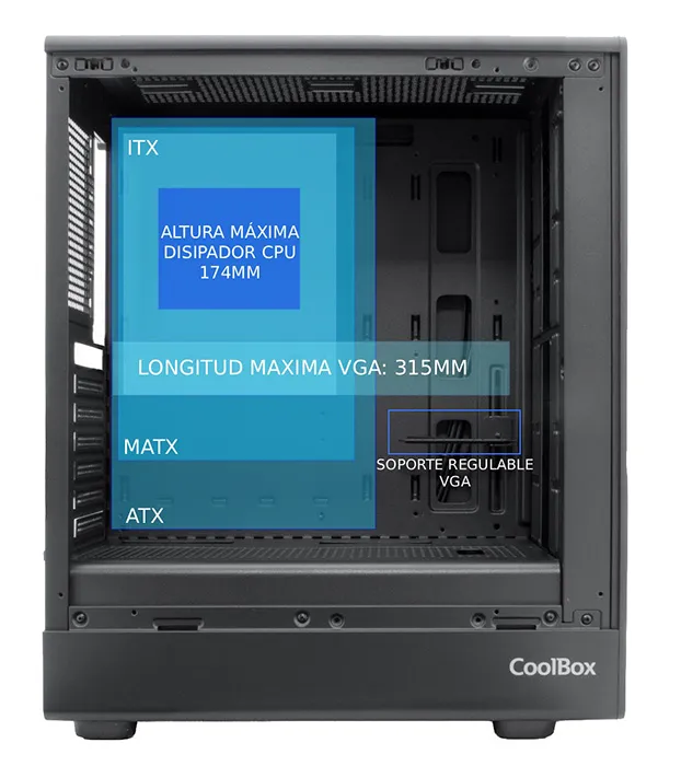 CoolBox COO-CHA-GA700-0 computer case – slika 10