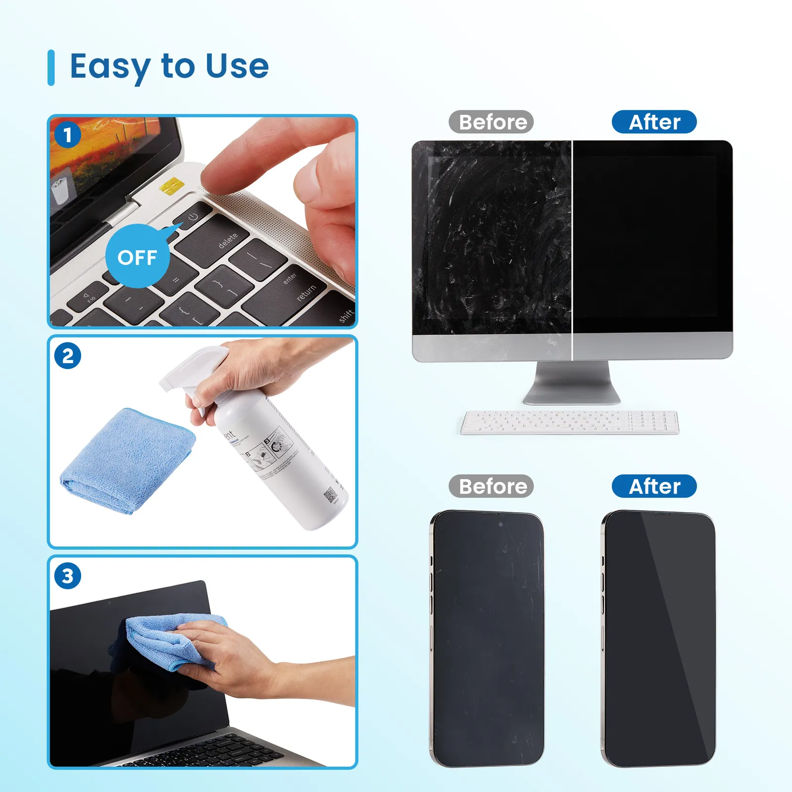 Ewent EW5678 equipment cleansing kit – slika 3