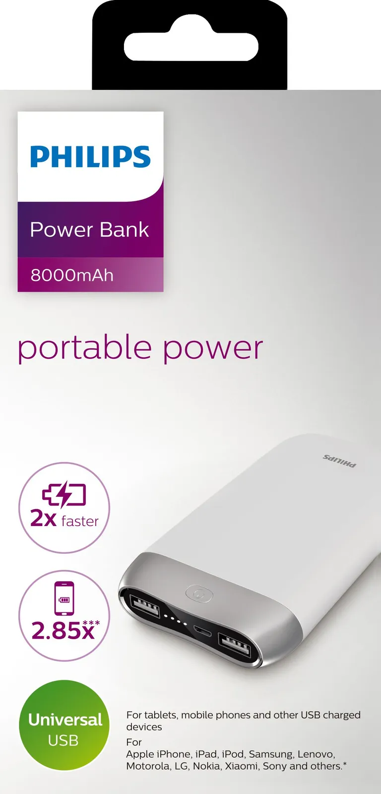 Philips DLP8006/97 power bank – slika 2