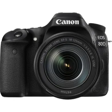 Canon EOS 80D + 18-135mm IS USM Lens