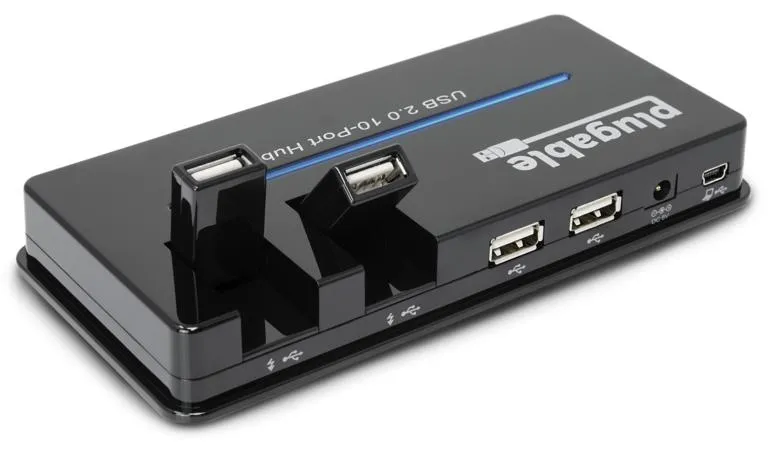 Plugable Technologies USB2-HUB10C2 interface hub – slika 3