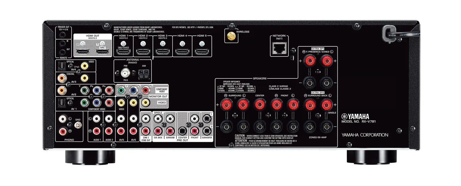Yamaha RX-V781 – slika 4