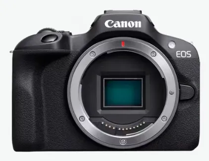 Canon EOS R100 + RF-S 18-45mm F4.5-6.3 IS STM + Sac + Carte SD 8 Go