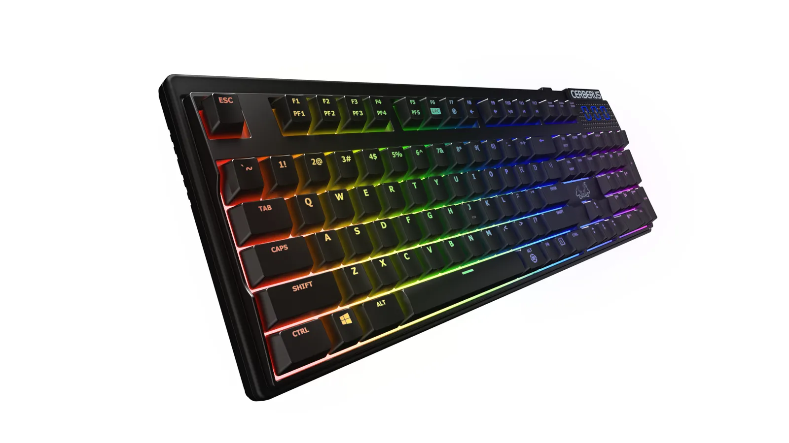 ASUS Cerberus Mech RGB Blue Switch US Black USB keyboard – slika 7