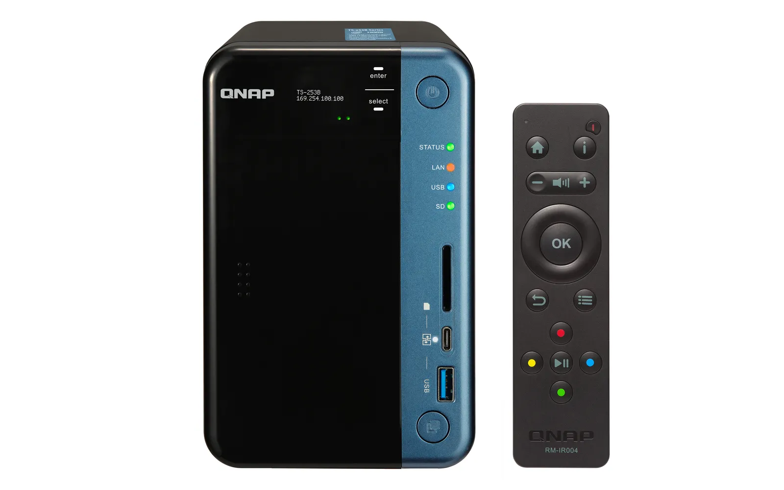 QNAP TS-253B (8GB RAM VERSION) 2-BAY