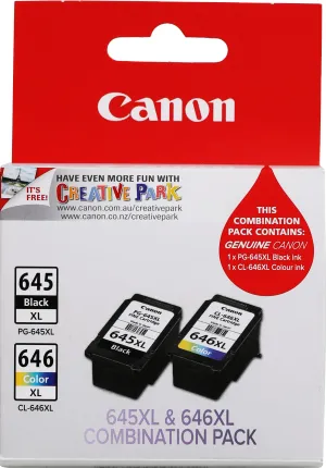 Canon PG-645XL CL-646XL ink cartridge