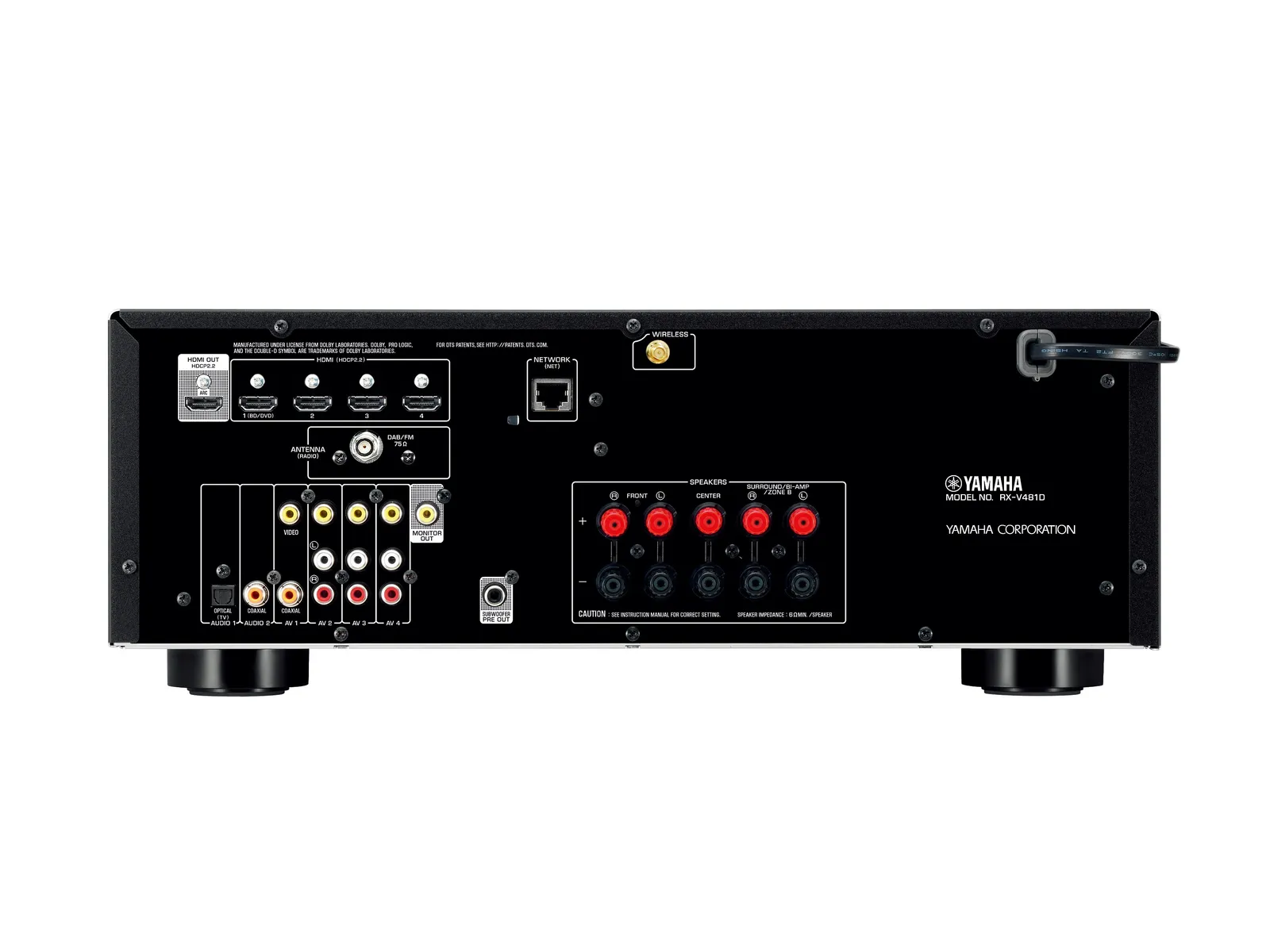 Yamaha RX-V481D – slika 2