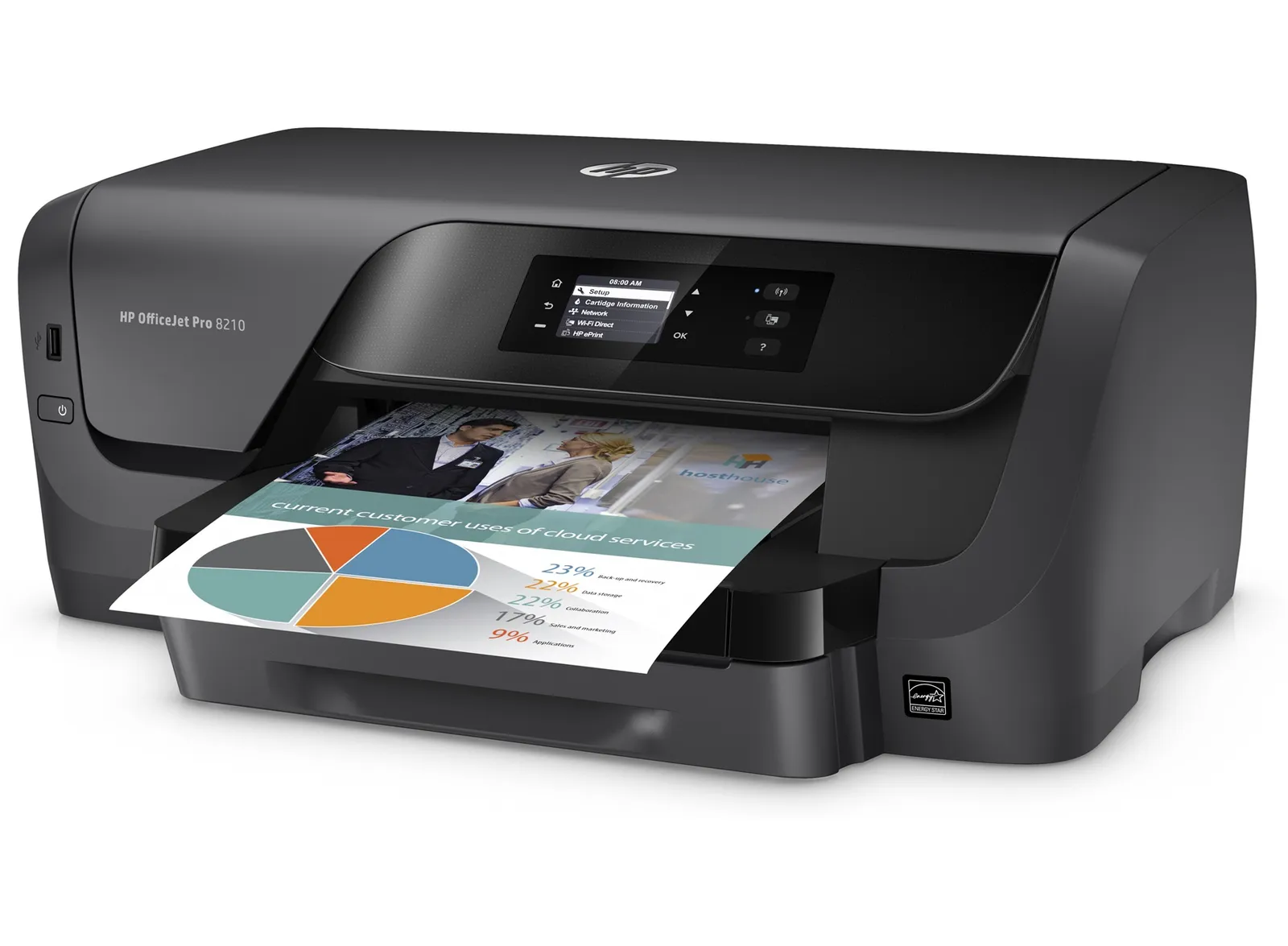 HP Officejet Pro 8210 + Pro 6970 AiO inkjet printer – slika 2