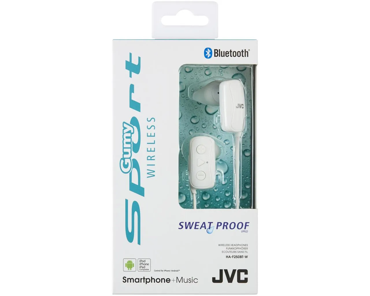 JVC HA-F250BT-WE headphones/headset – slika 2