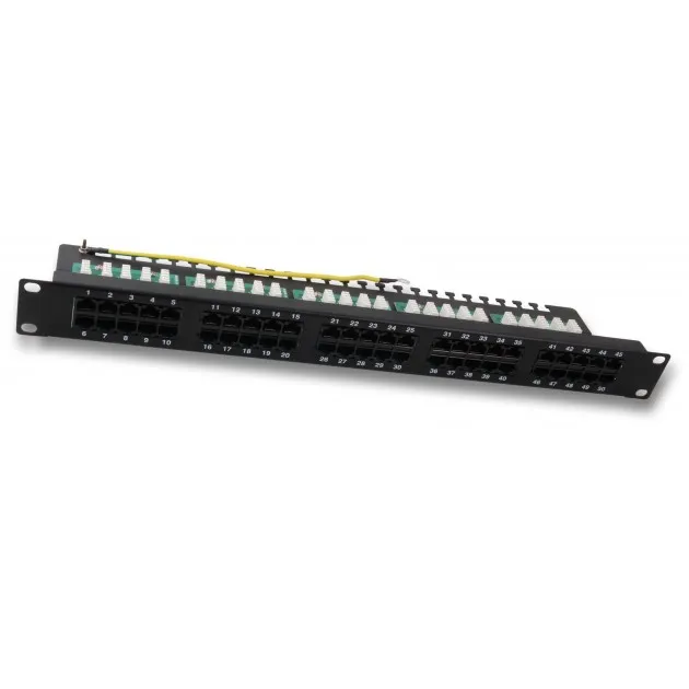 Techly I-PP 50-ISDN-BK patch panel