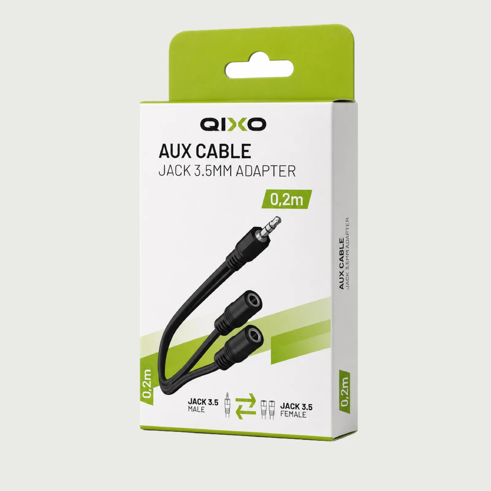 Qixo QXJACK35MF02MK audio cable – slika 3