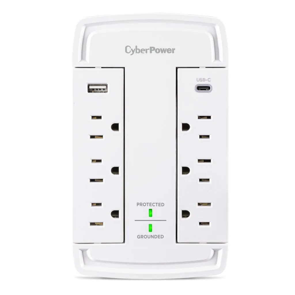 CyberPower CSP6WSUC surge protector