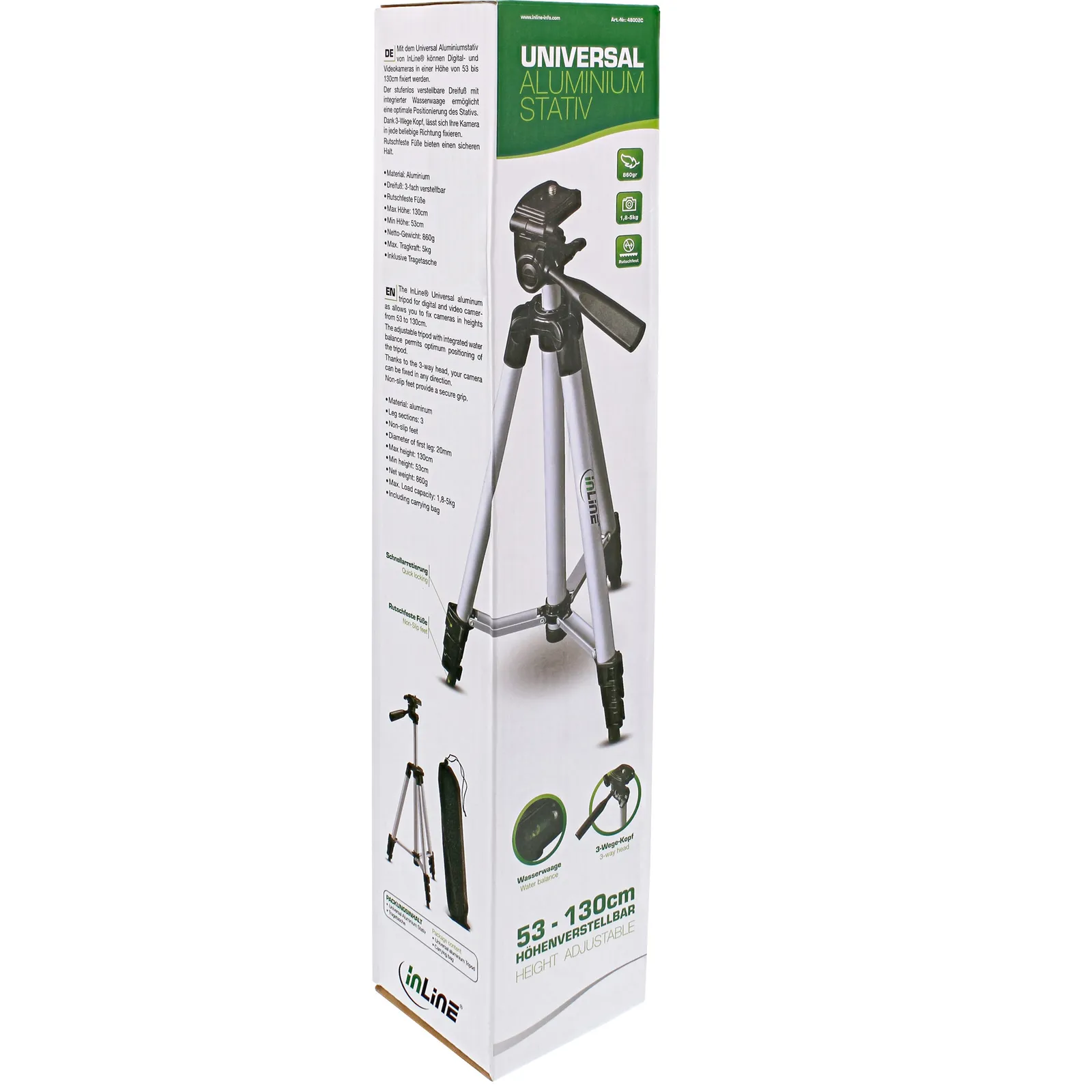 InLine 48002C tripod – slika 6