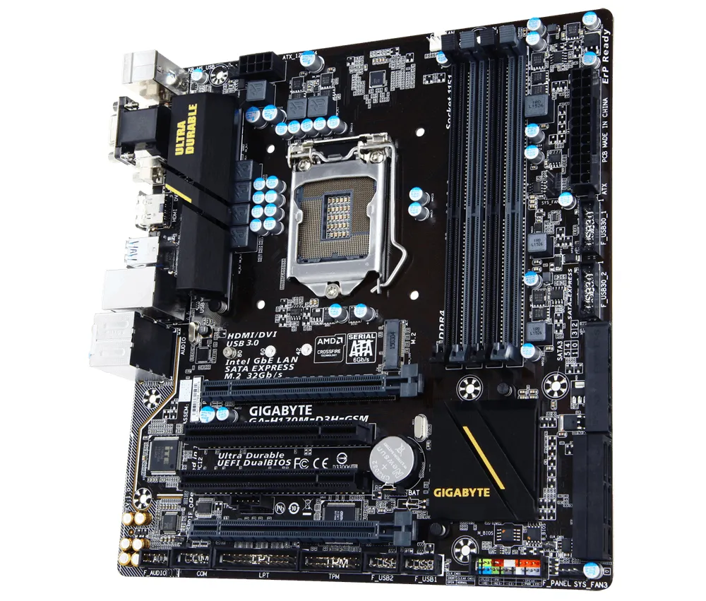 GIGABYTE GA-H170M-D3H-GSM (rev. 1.0) – slika 3