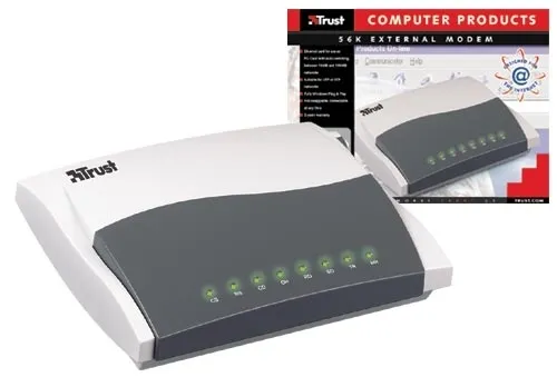 Trust 56k External UK modem