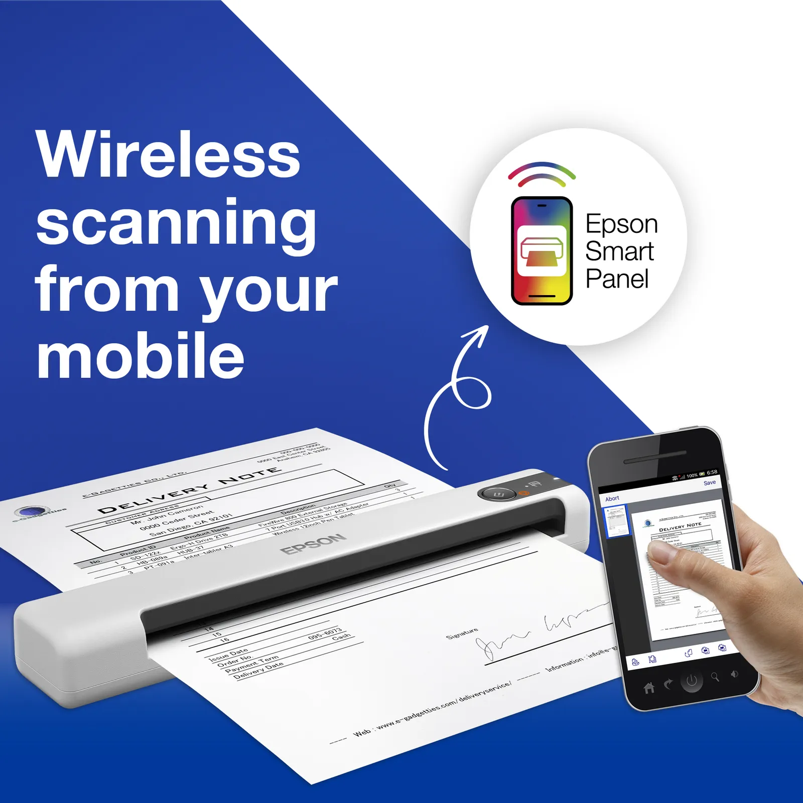 Epson WorkForce DS-80W – slika 2