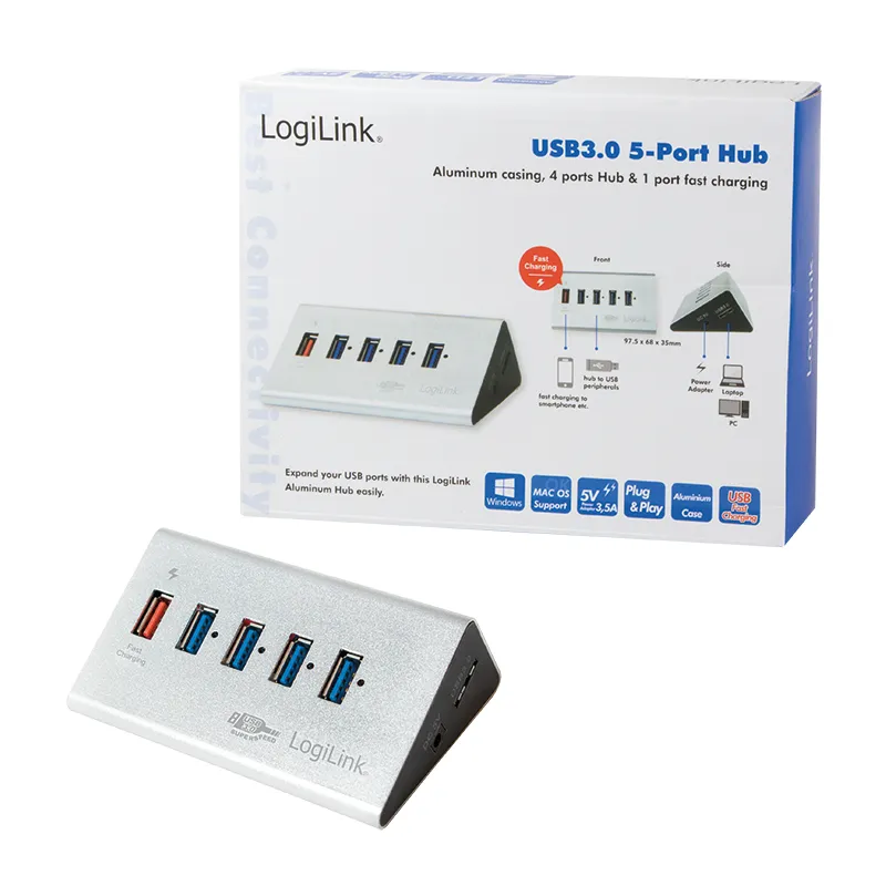 LogiLink UA0227 interface hub – slika 7