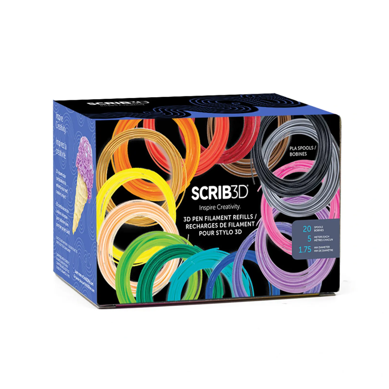 3Doodler Scrib3D - PLA Filament Refills – slika 4