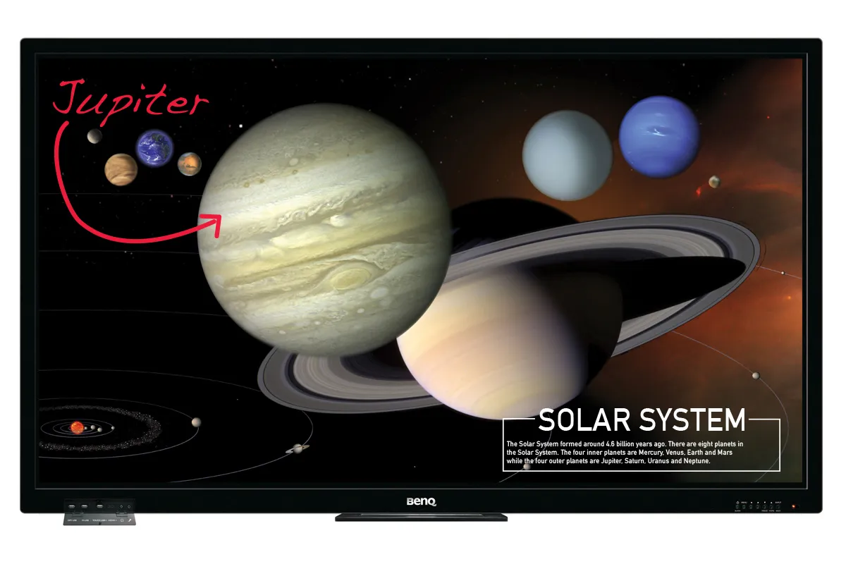 BenQ RP790 interactive whiteboard – slika 2