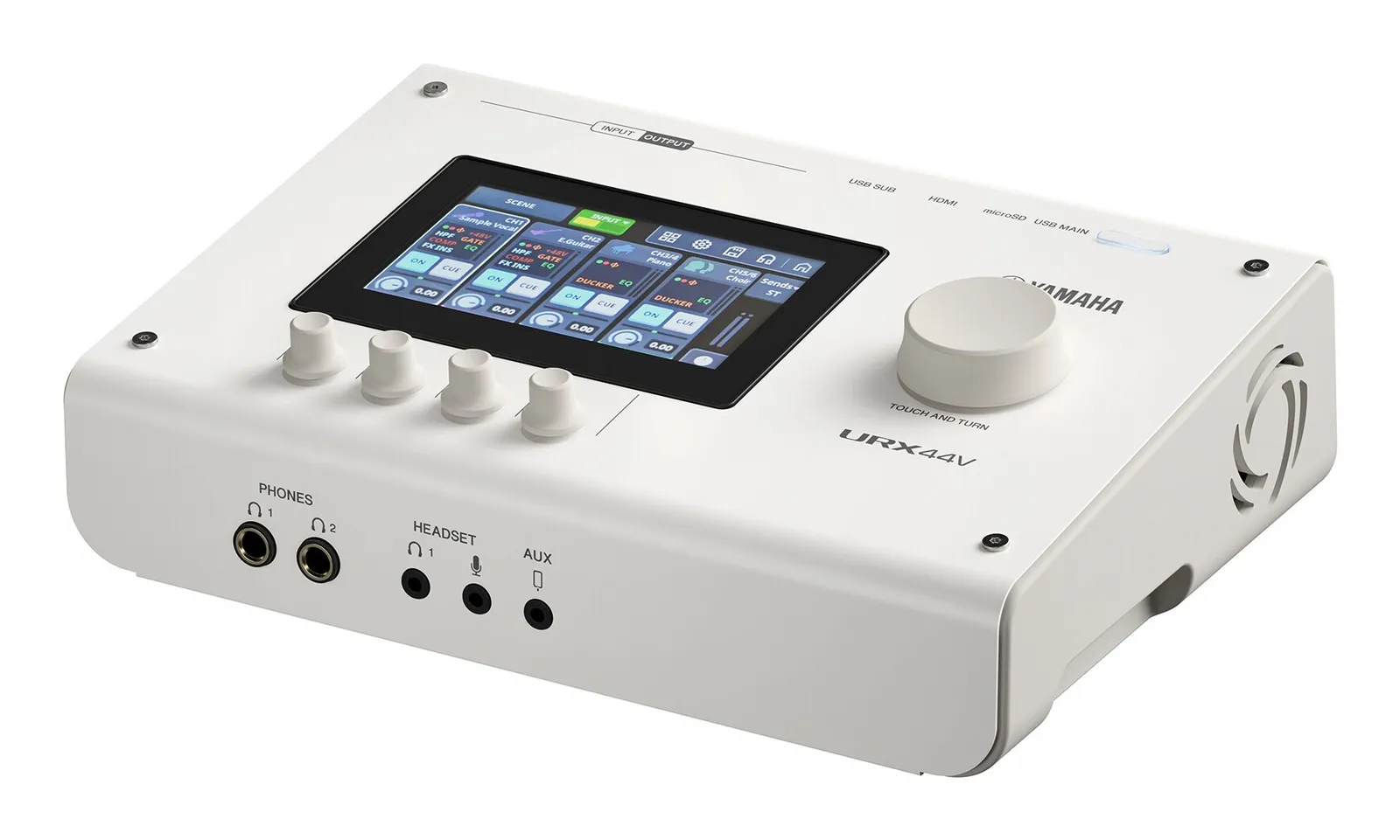 Yamaha URX44VW recording audio interface