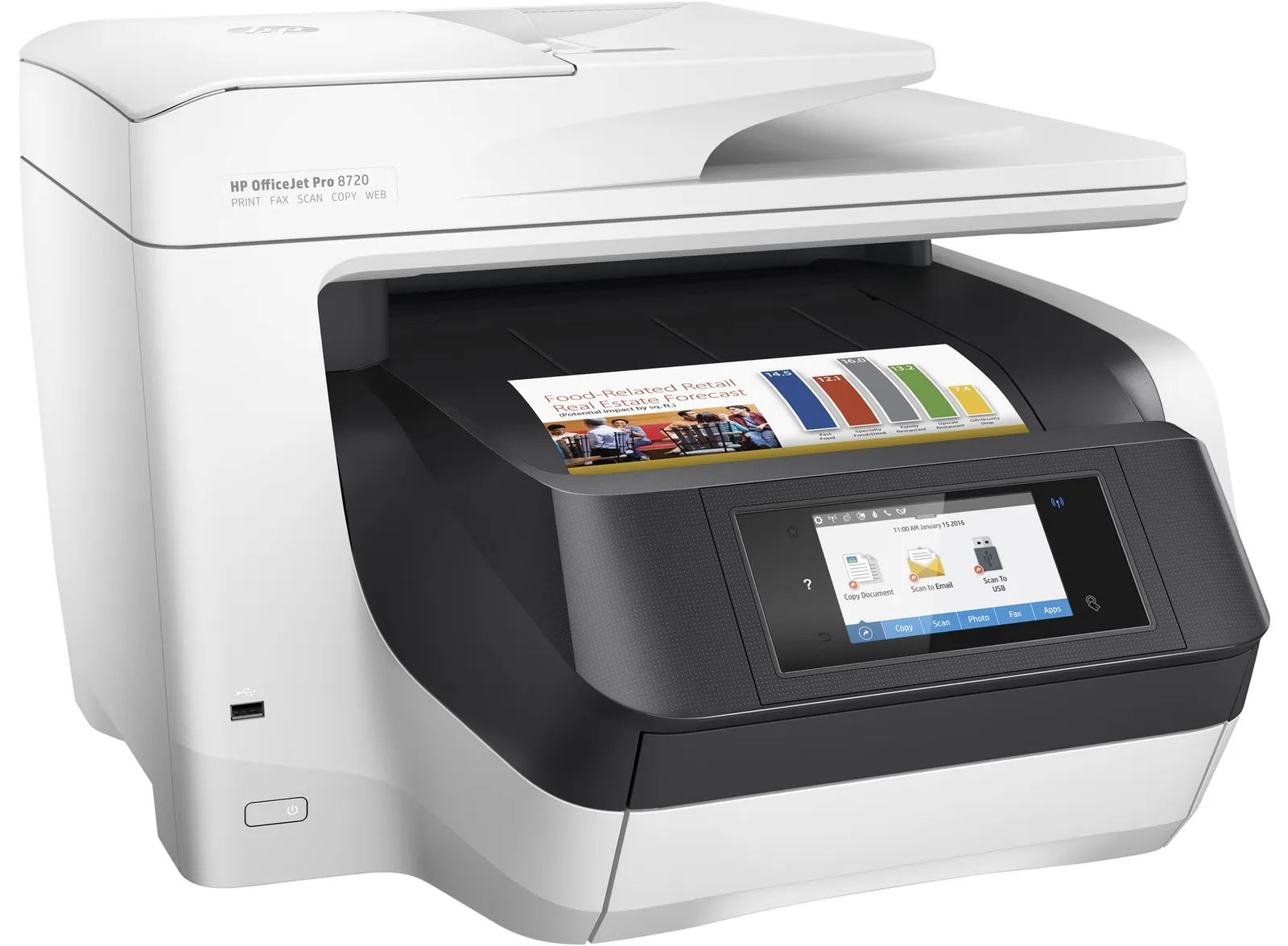 HP OfficeJet 8720 + 955XL – slika 2