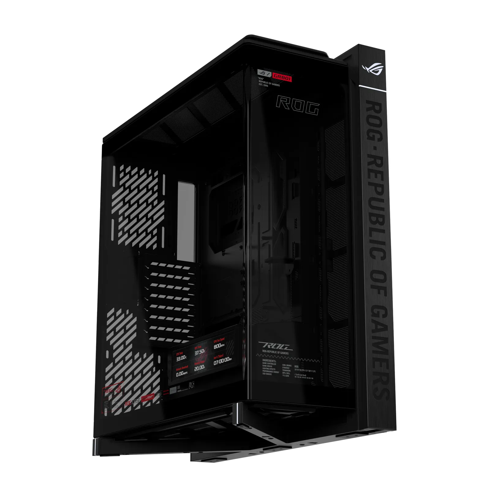 ASUS ROG CRONOX GR801 CURVE TG SCREEN BLACK – slika 2
