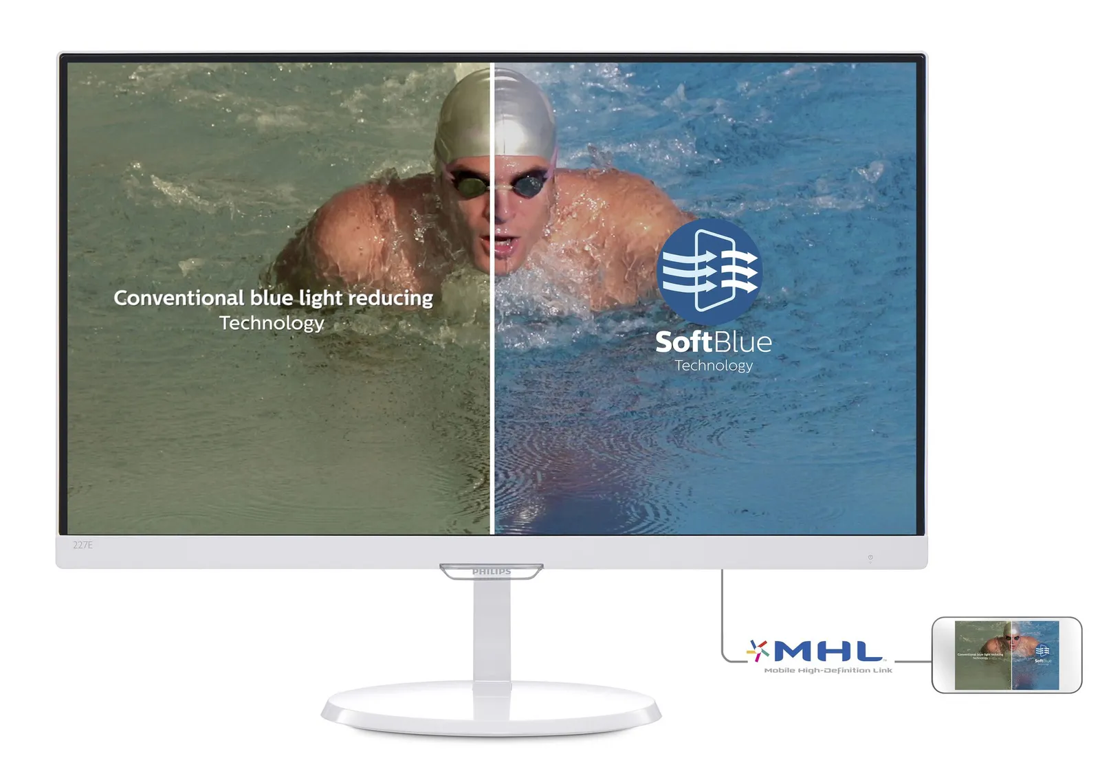 Philips E Line 227E7EDSW/69 computer monitor – slika 2