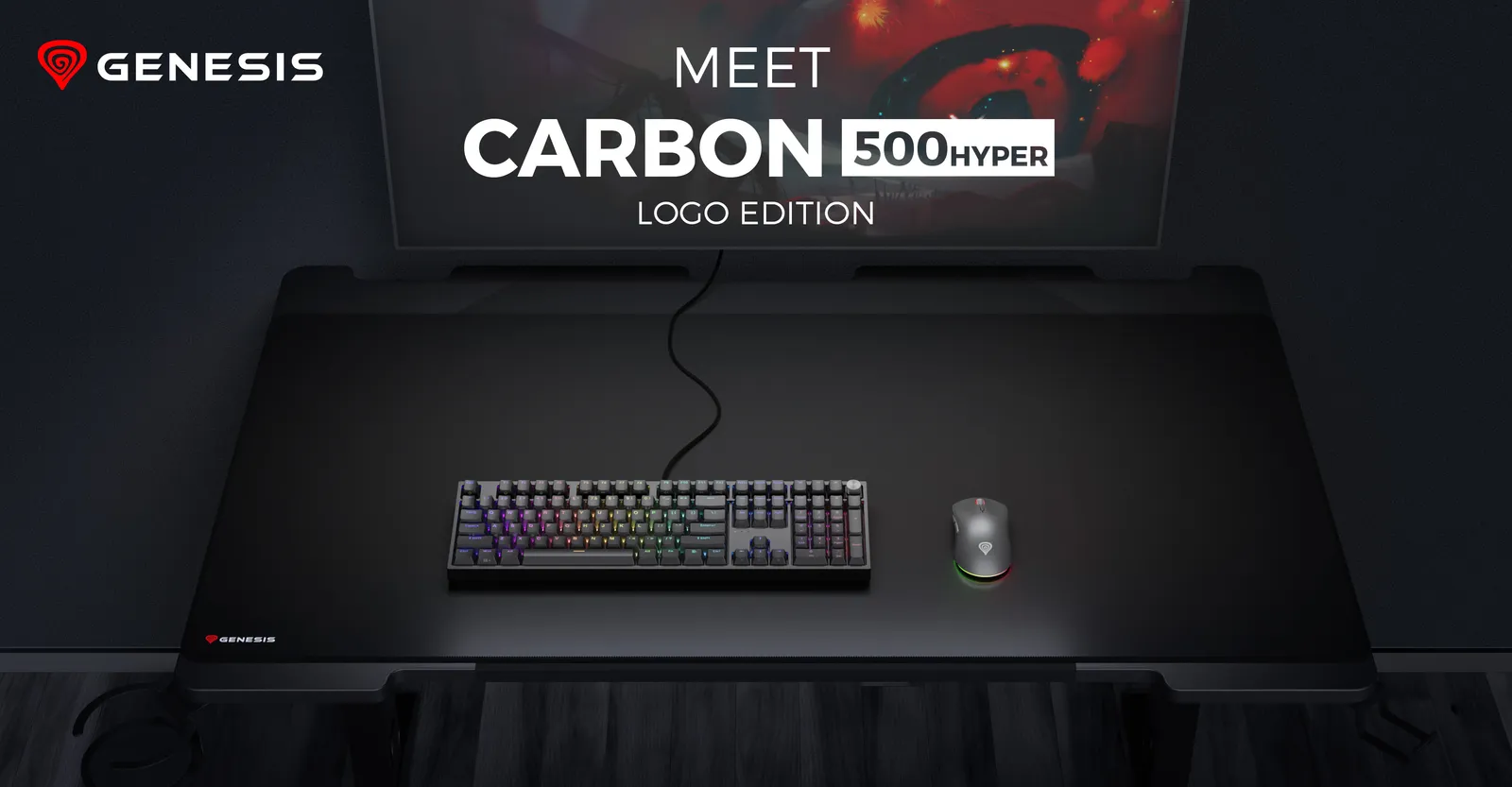 GENESIS Carbon 500 Hyper Logo – slika 7
