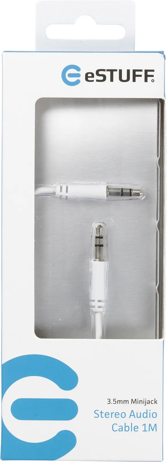 eSTUFF 1.0m 3.5mm - 3.5mm audio cable – slika 3
