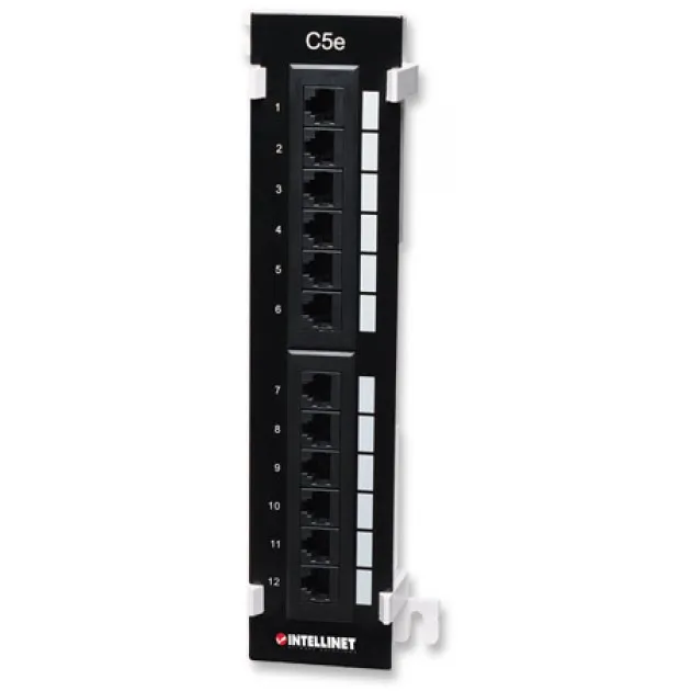 Techly I-PP 12-RU-A-C5E patch panel