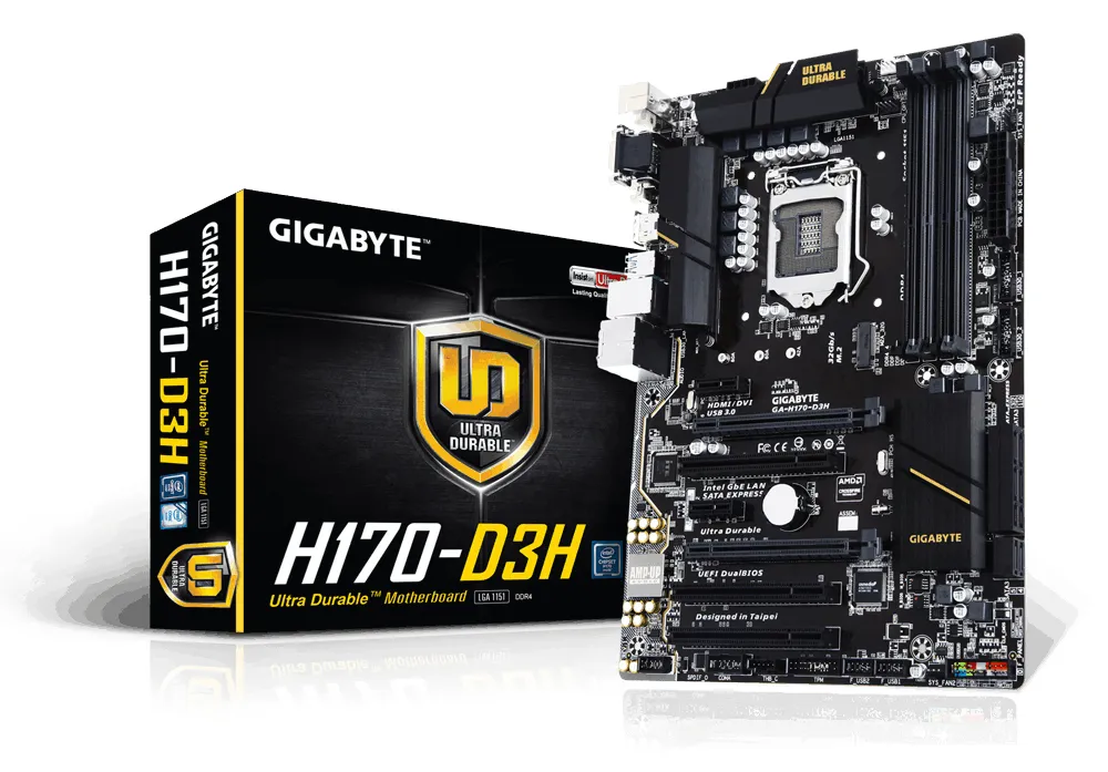 GIGABYTE GA-H170-D3H motherboard – slika 4