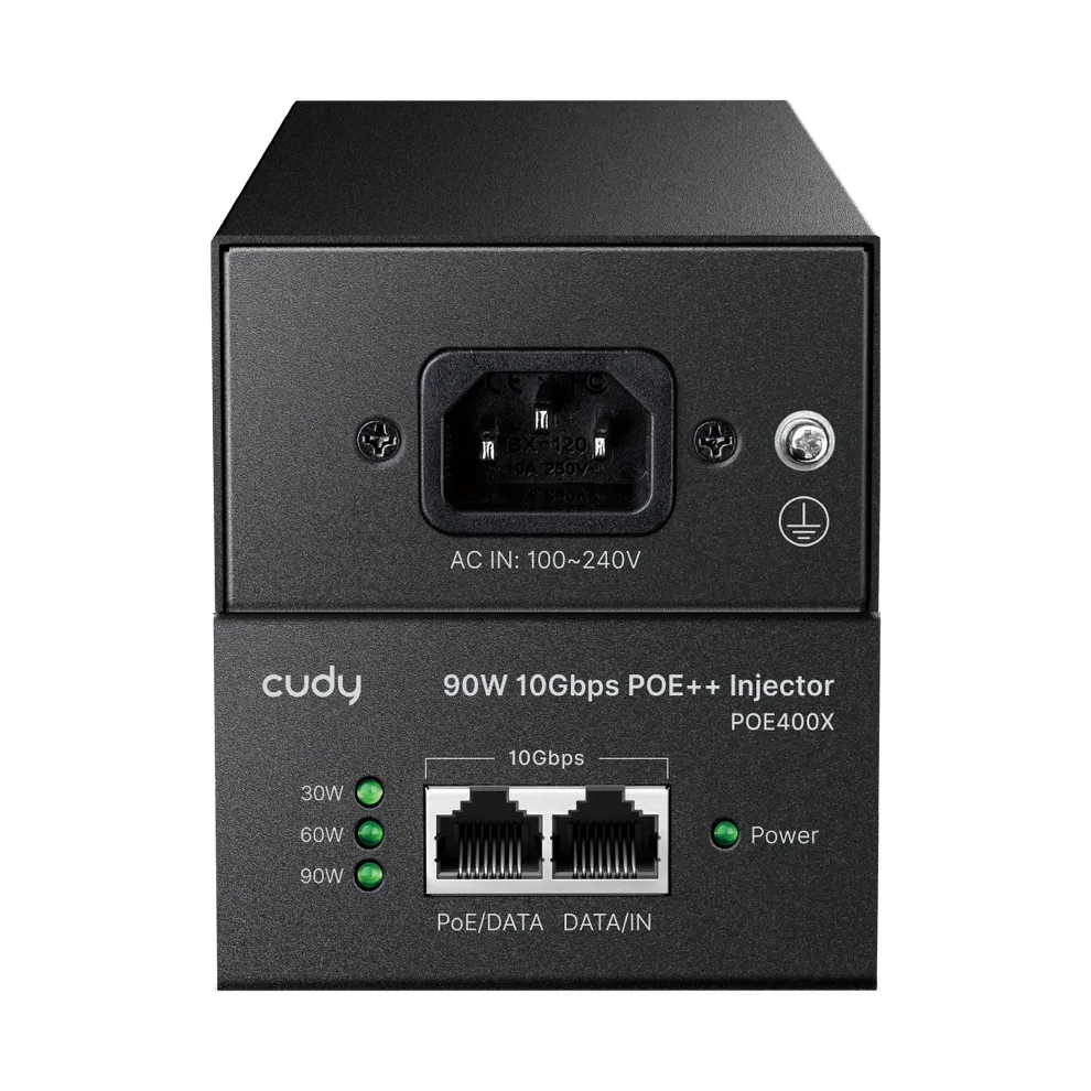 Cudy 90W 10 Gbps PoE++ Injector, POE400X 2.0 – slika 2