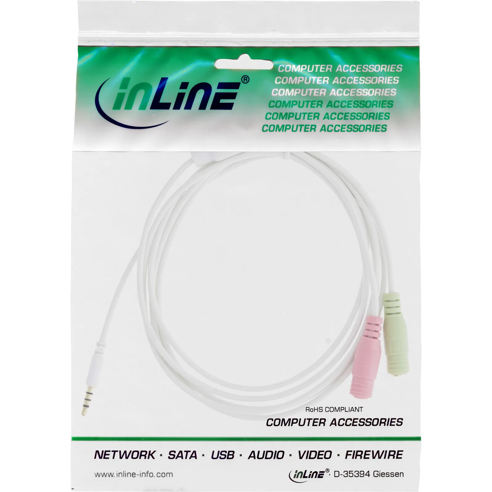 InLine 99301W audio cable – slika 2