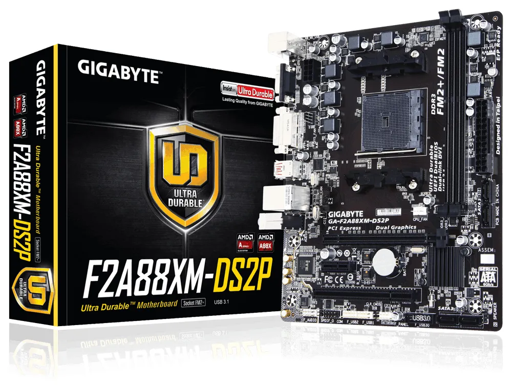 GIGABYTE GA-F2A88XM-DS2P (rev. 1.0)