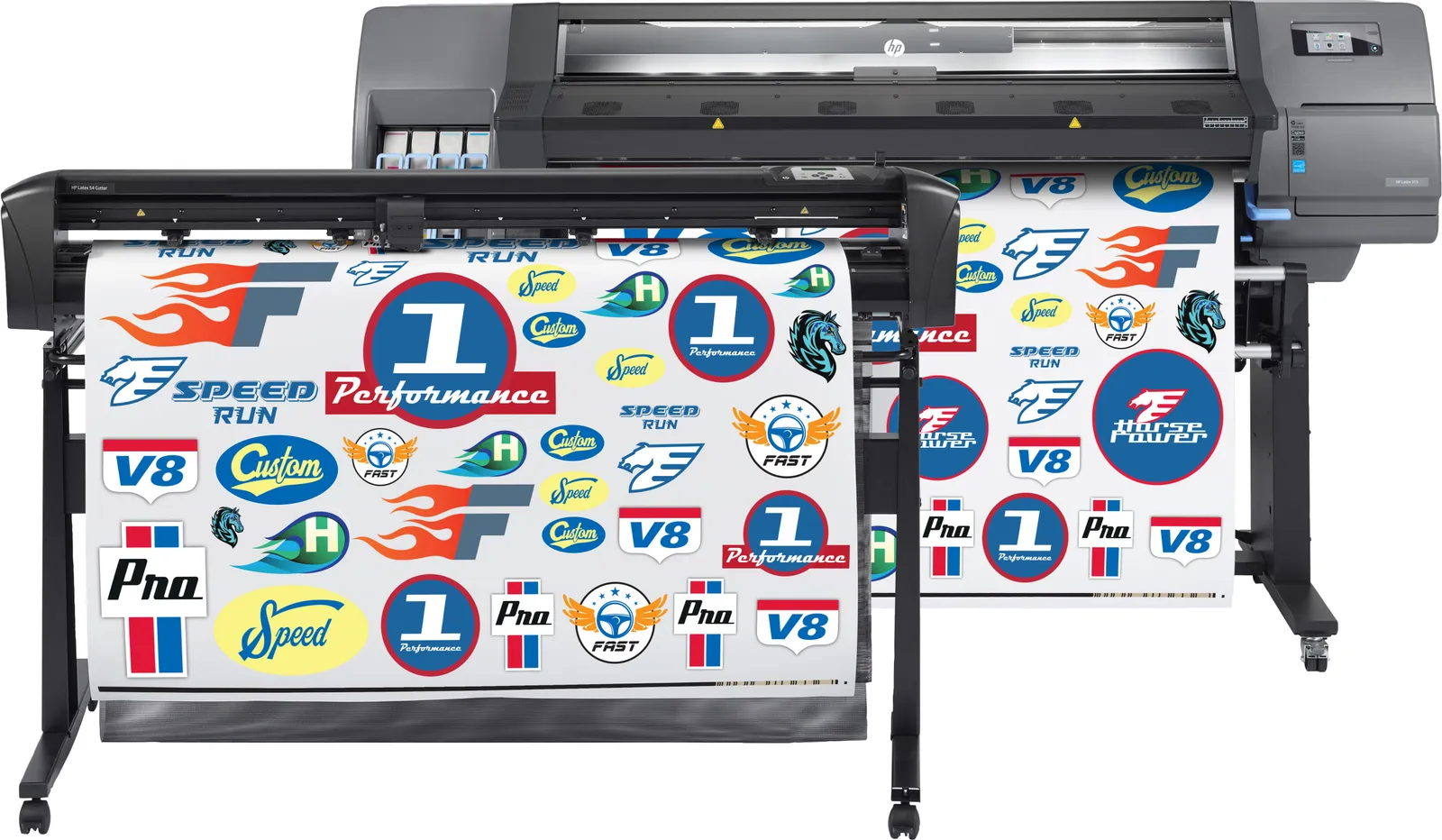 HP Latex 315 Print and Cut Solution large format printer
