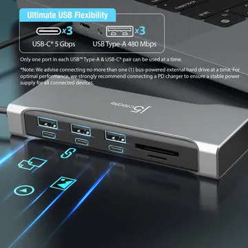 j5create JCD367 interface hub – slika 9