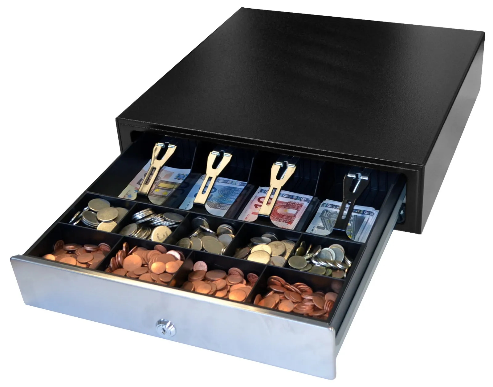apg Solutions ECD417-BLK-SS cash drawer