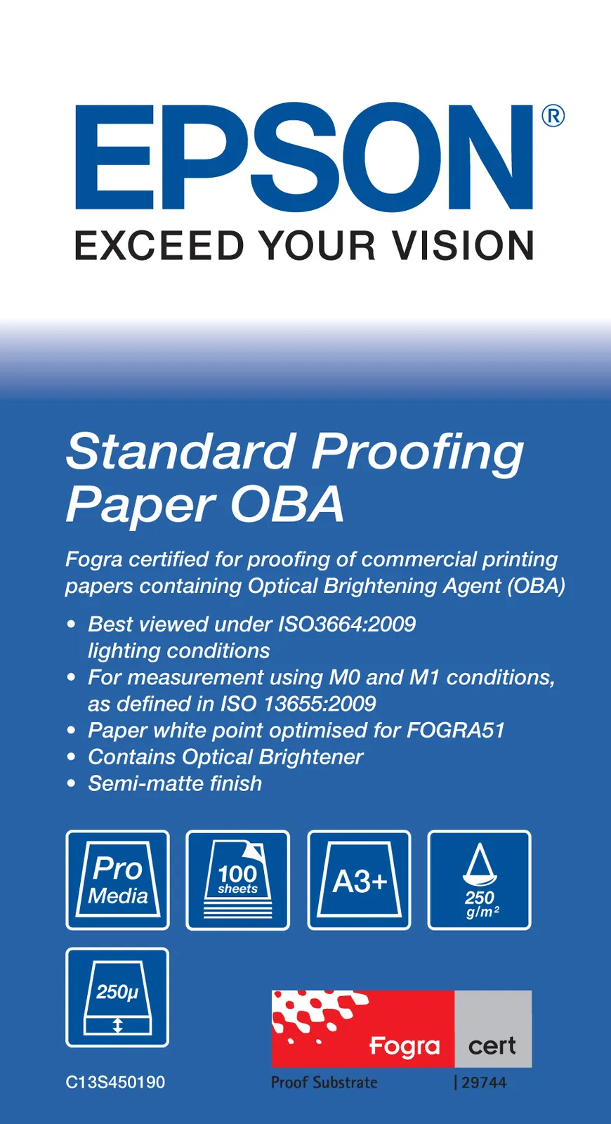 Epson Standard Proofing printing paper